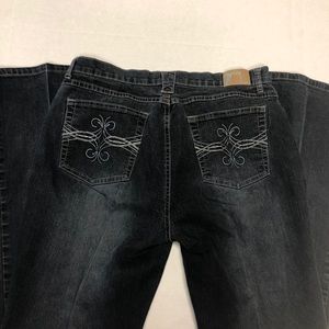 Duplex straight Leg Jeans Size 14